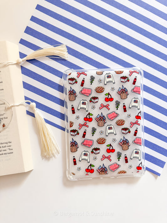 Americana Picnic Kindle Case