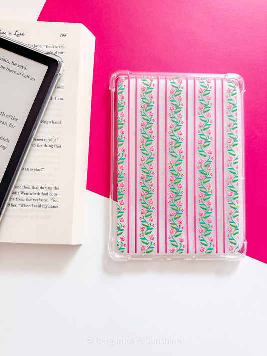Vertical Bloom Kindle Case
