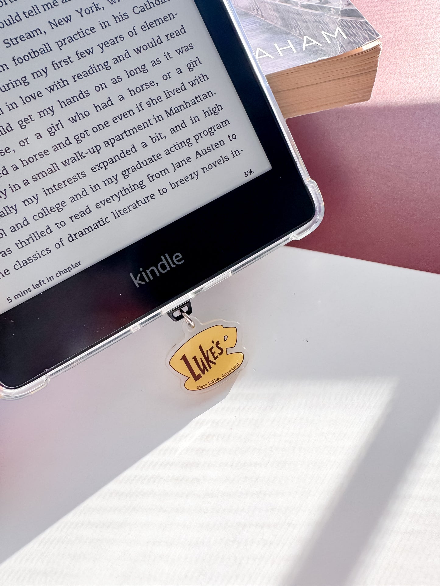 Iconic G.G. Ereader / Kindle Dust Plug Charm (Type C)