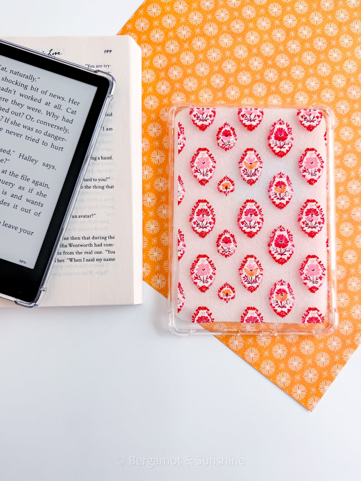 Rosette Kindle Case