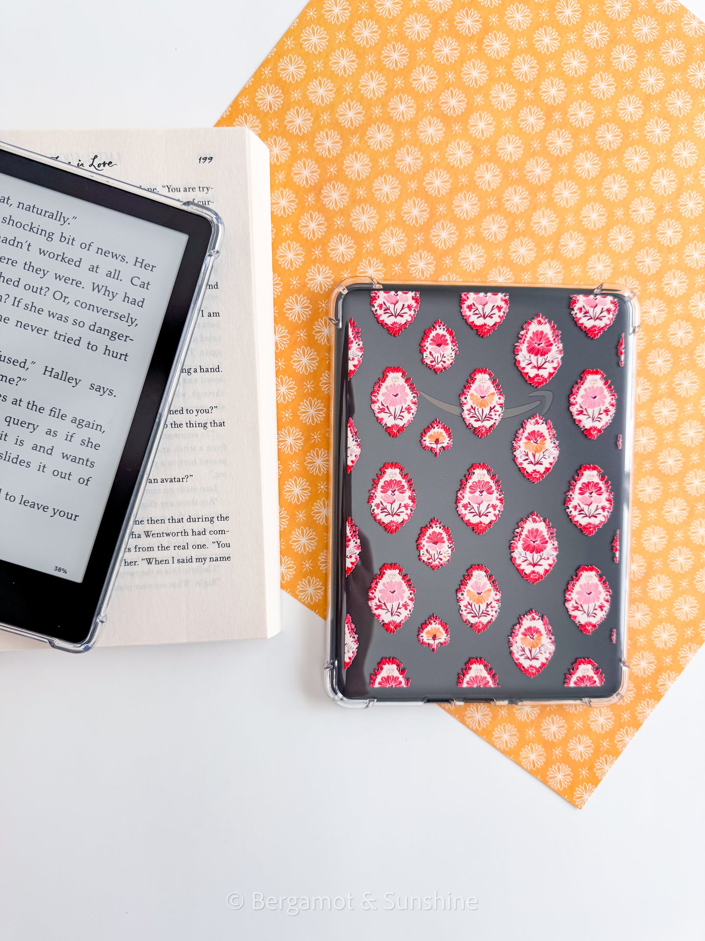 Rosette Kindle Case