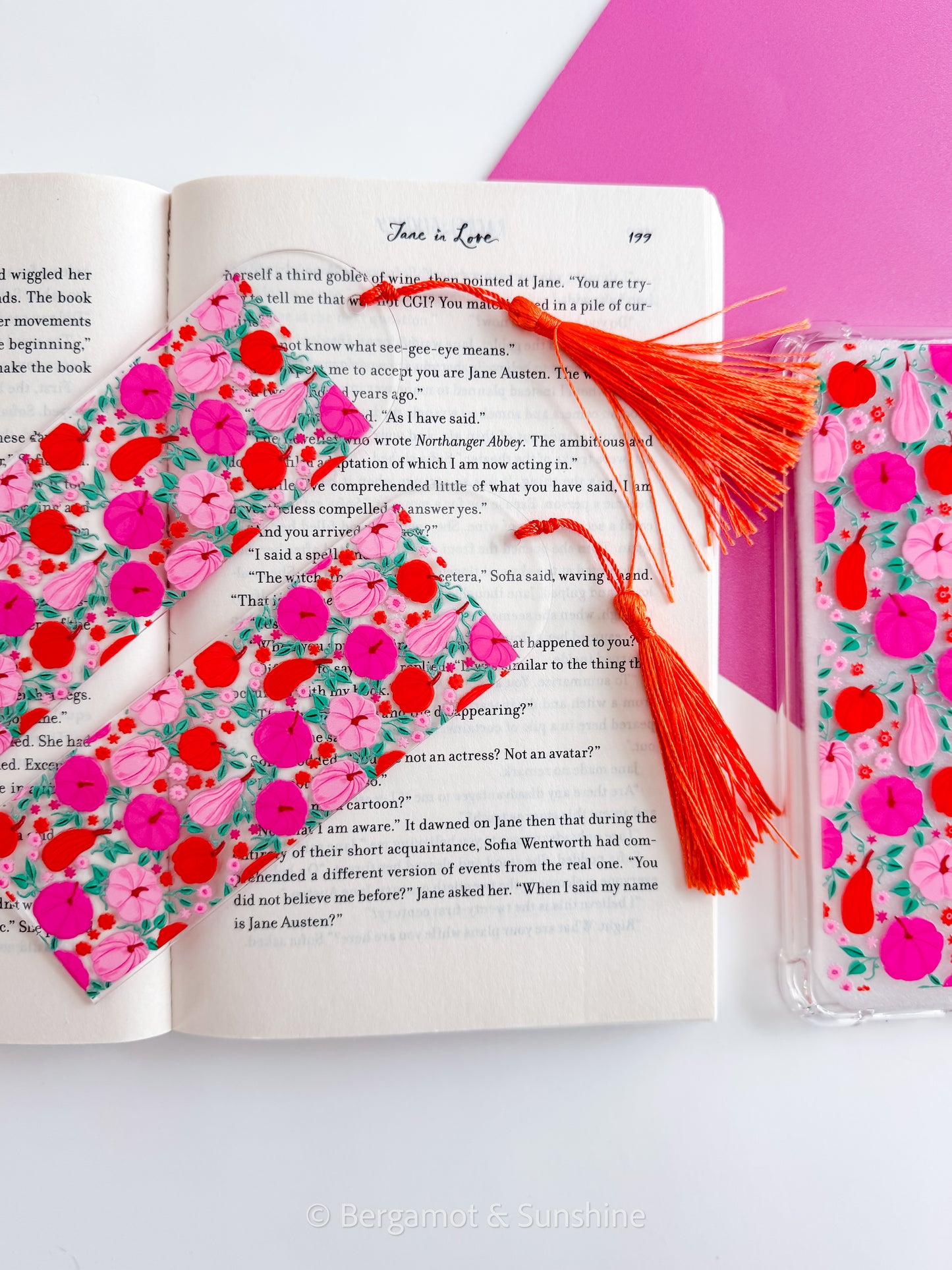 Oh my Gourd Kindle Case and/or Bookmark [Combined Listing]