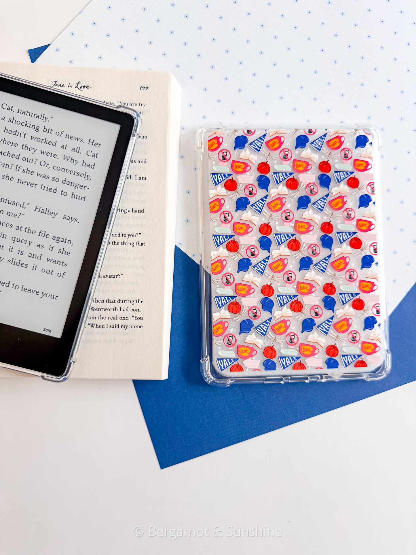 G.G. Studying at Yale Kindle Case