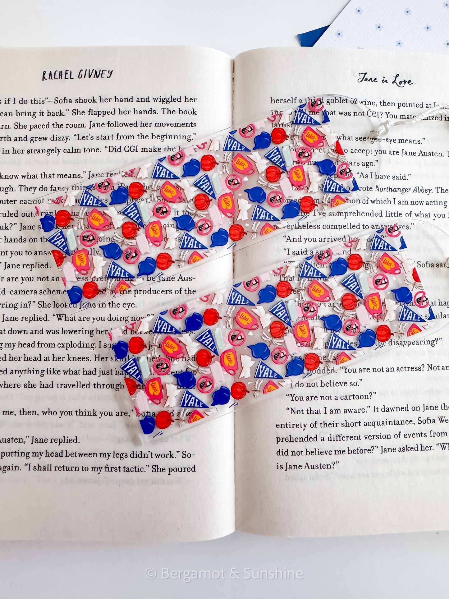 G.G. Studying at Yale Kindle Case and/or Bookmark [Combined Listing]