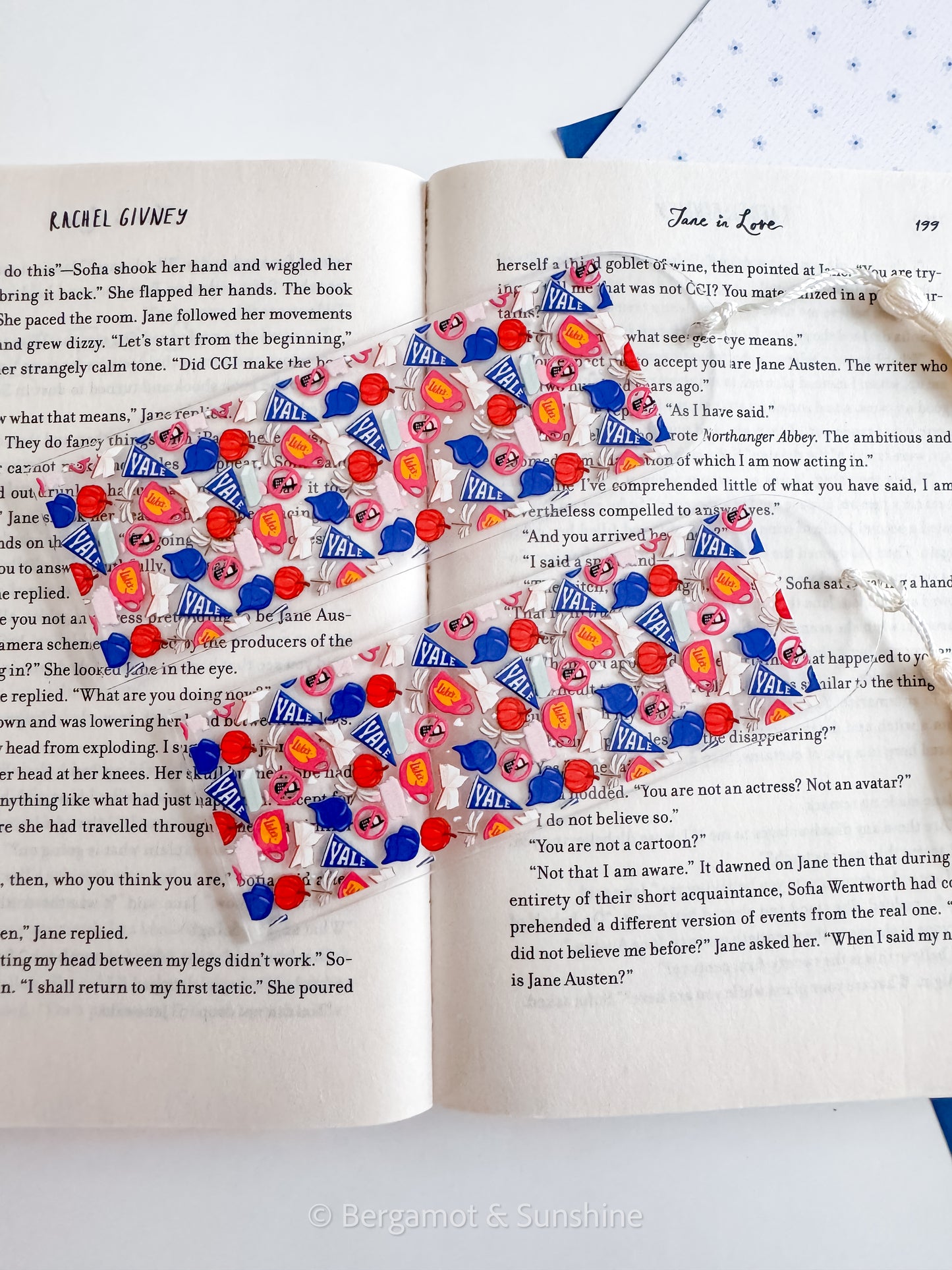 G.G. Studying at Yale Kindle Case and/or Bookmark [Combined Listing]