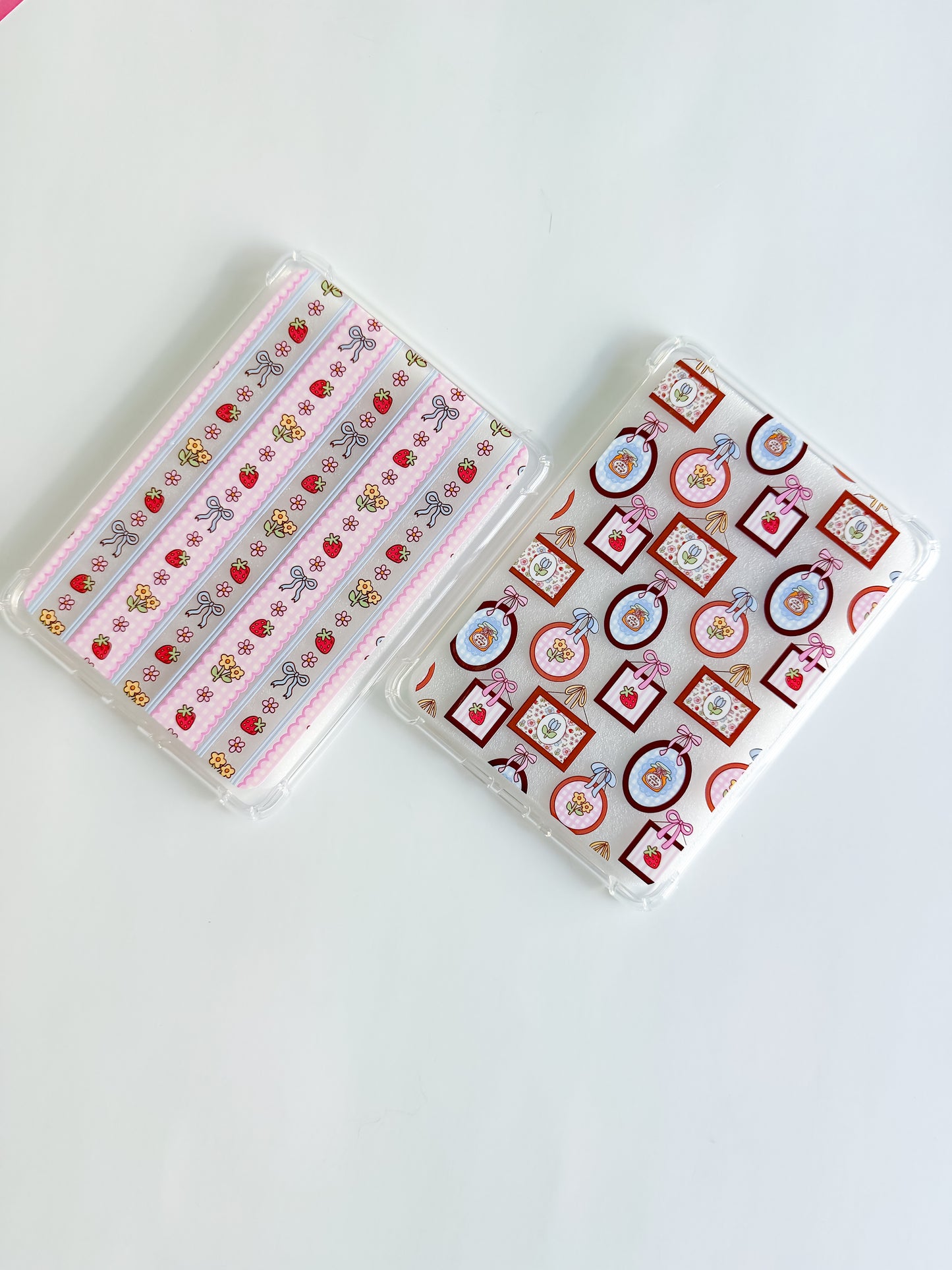 Spring Picnic Stripes Kindle Case
