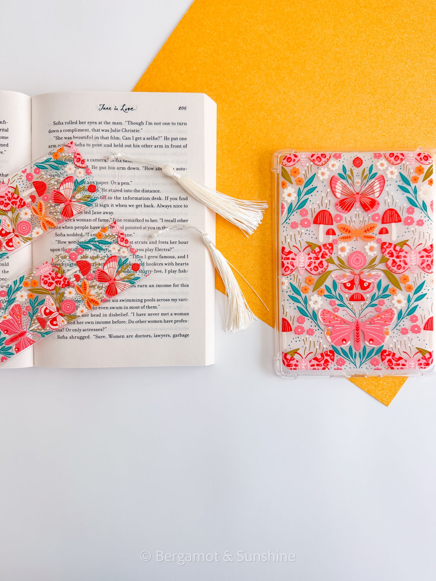 Whimsical Garden Kindle Case