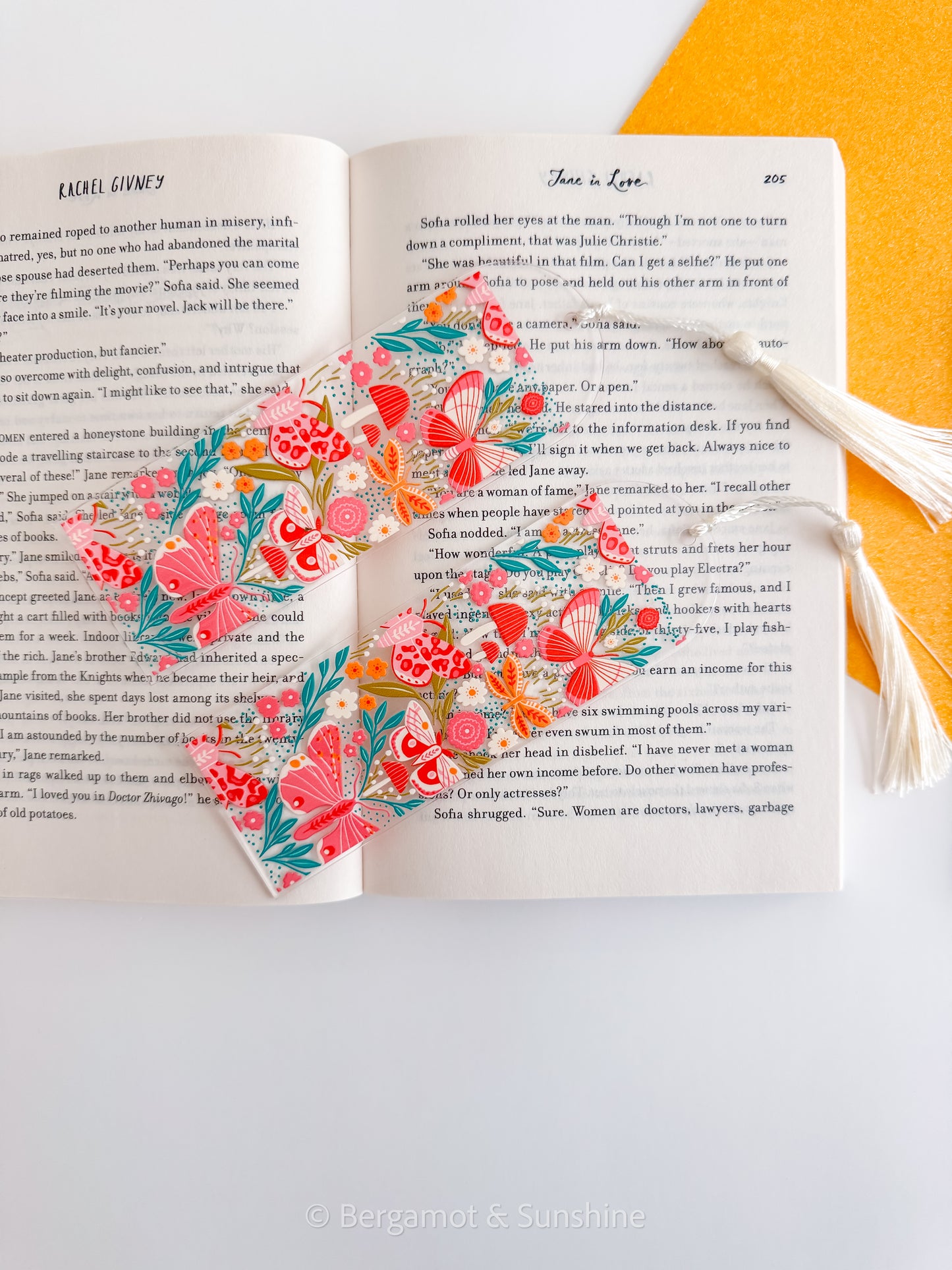 Whimsical Garden Kindle Case and/or Bookmark [Combined Listing] – Floral E-Reader Cover