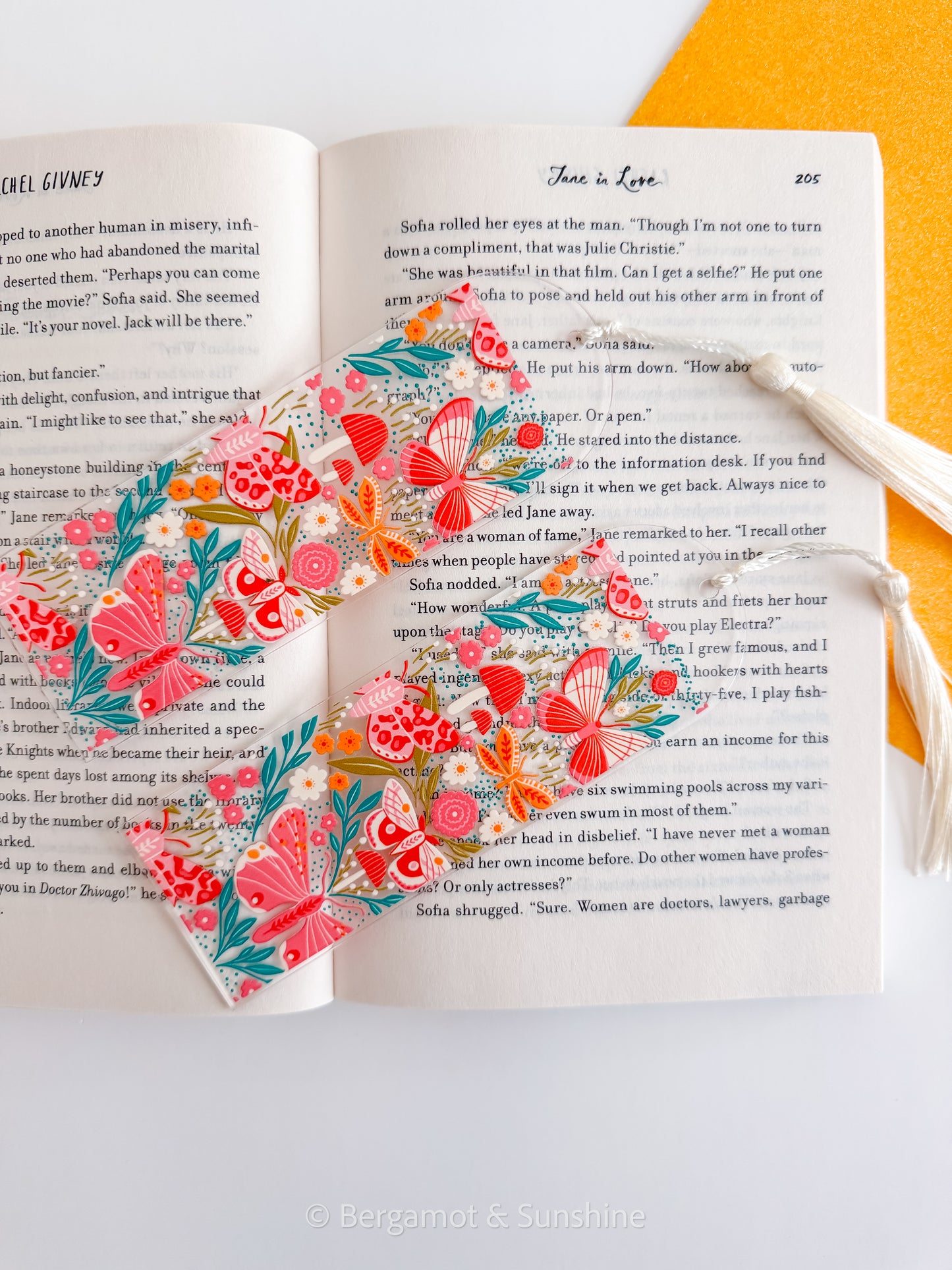Whimsical Garden Kindle Case and/or Bookmark [Combined Listing] – Floral E-Reader Cover