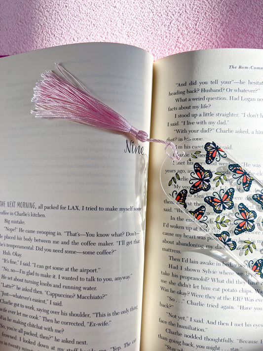 Butterfly Acrylic Bookmark