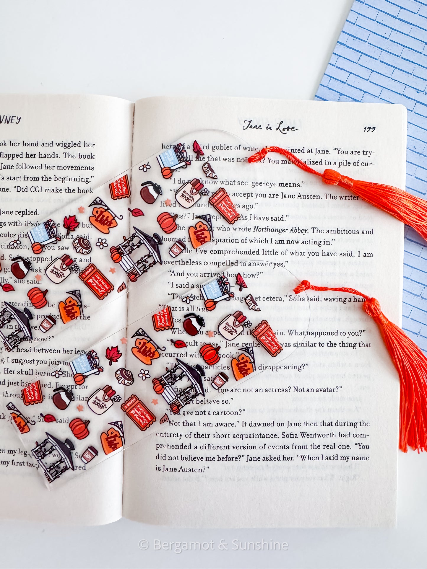S.H. Autumn Festival Kindle Case and/or Bookmark [Combined Listing]