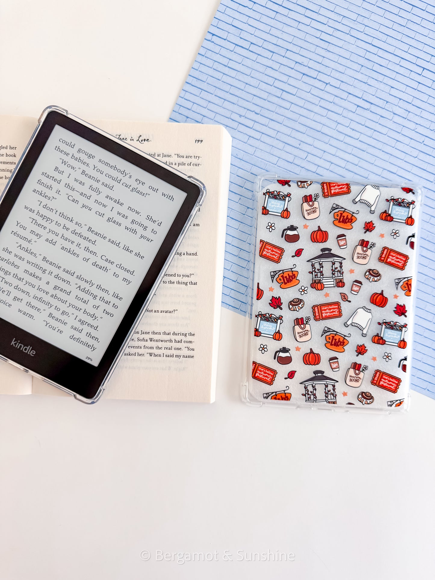 S.H. Autumn Festival Kindle Case