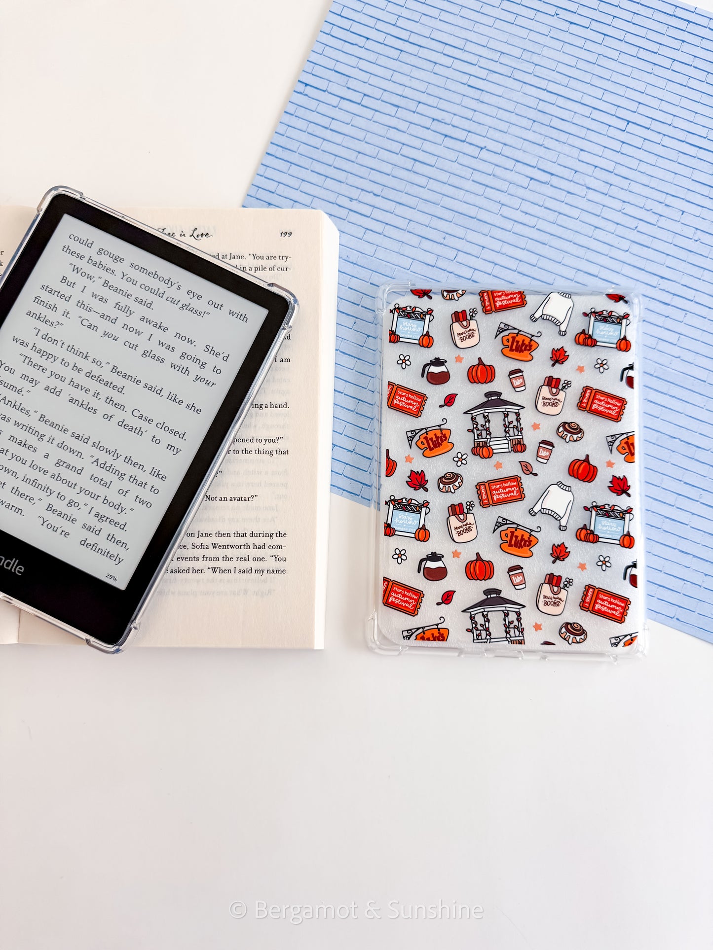S.H. Autumn Festival Kindle Case