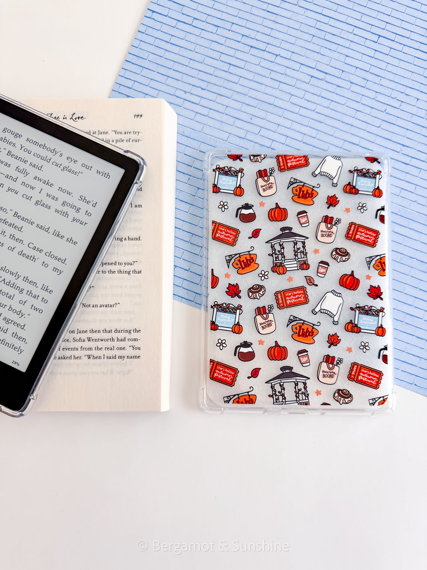 S.H. Autumn Festival Kindle Case