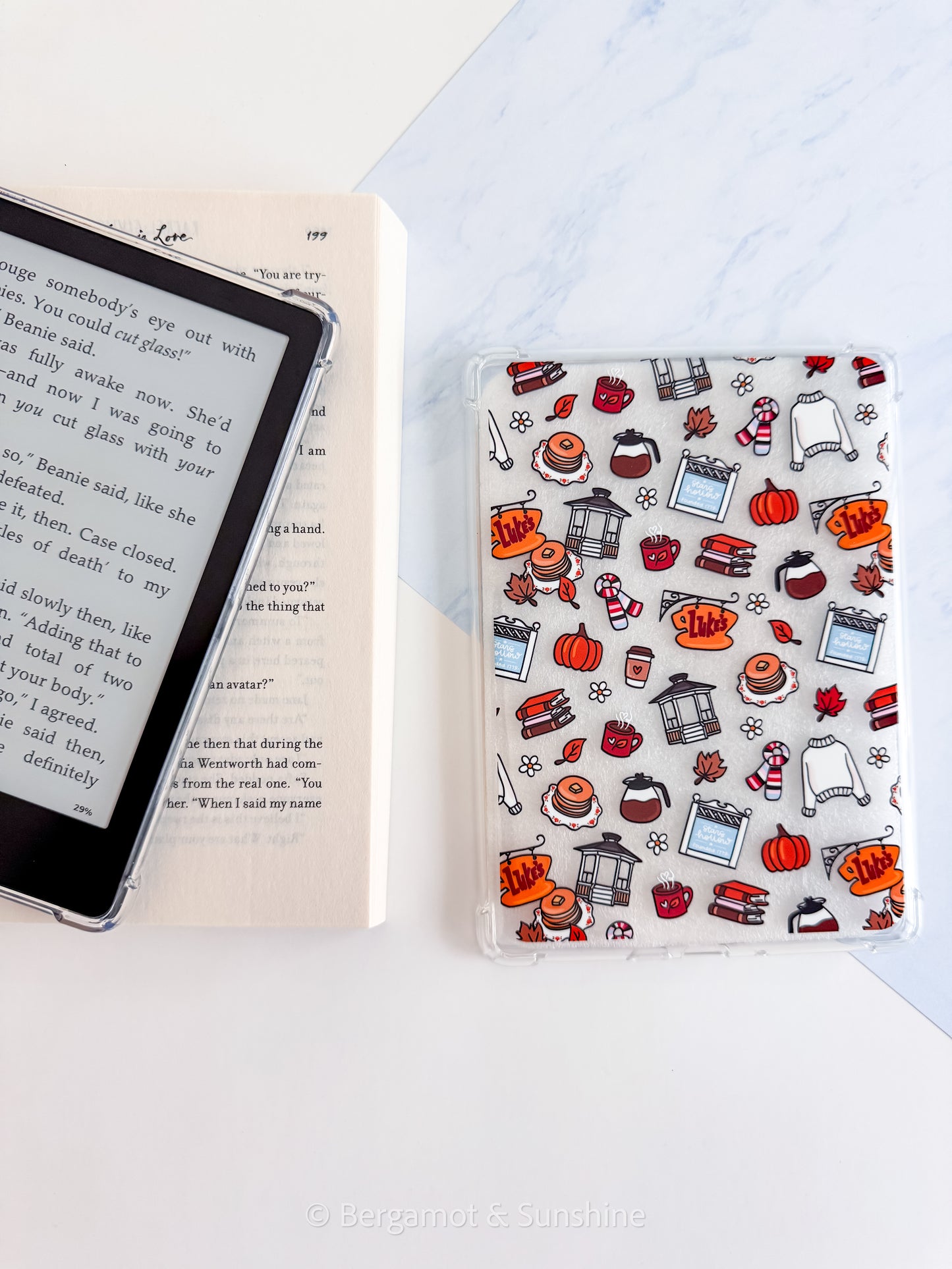 G.G. Meet me at Luke's E Reader Case