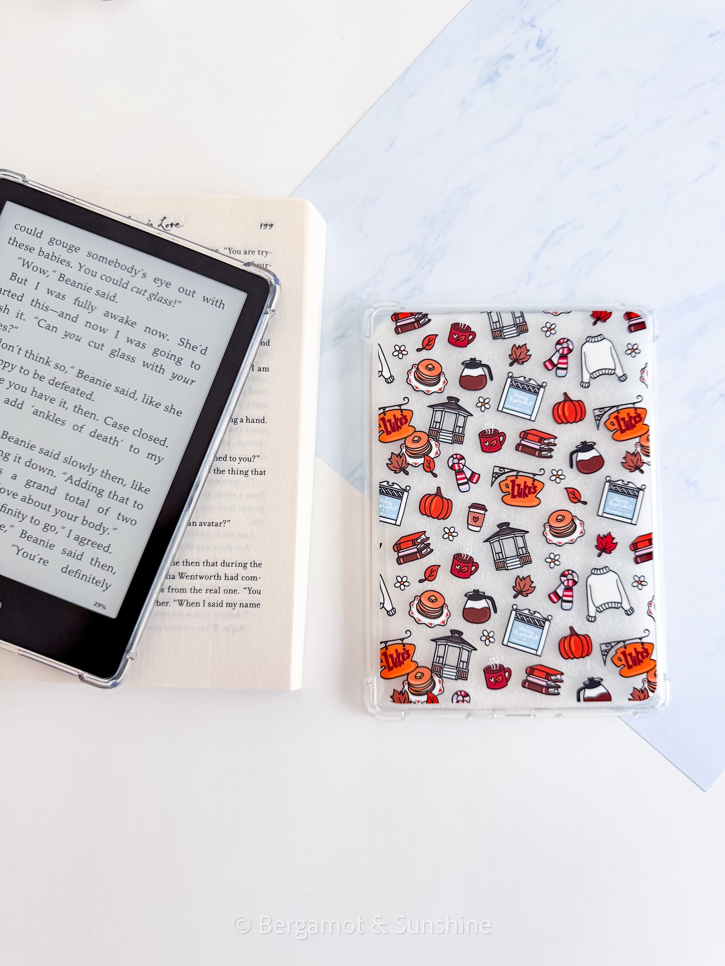 G.G. Meet me at Luke's E Reader Case