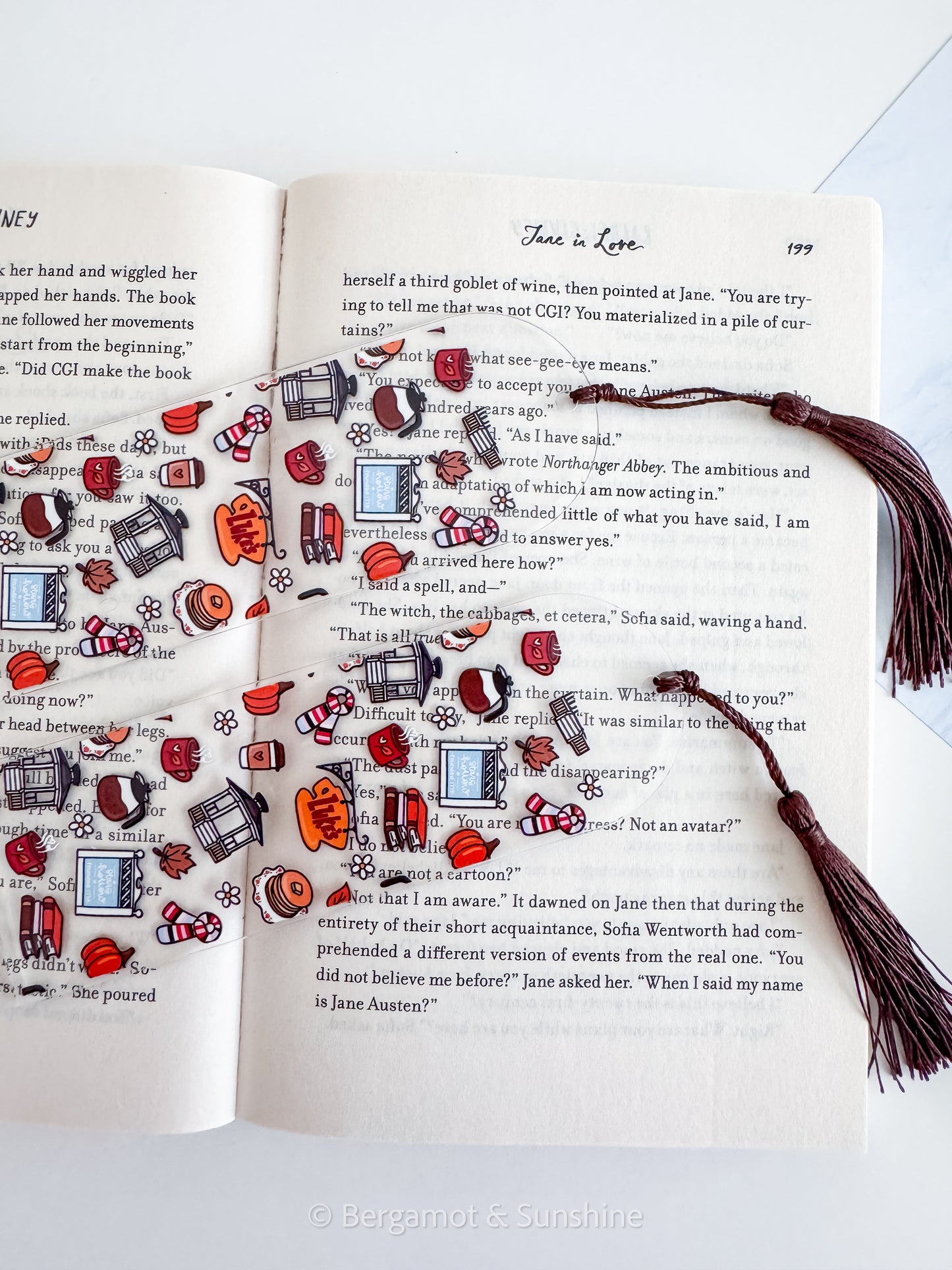 G.G. Meet me at Luke's E Reader Case and/or Bookmark [Combined Listing]