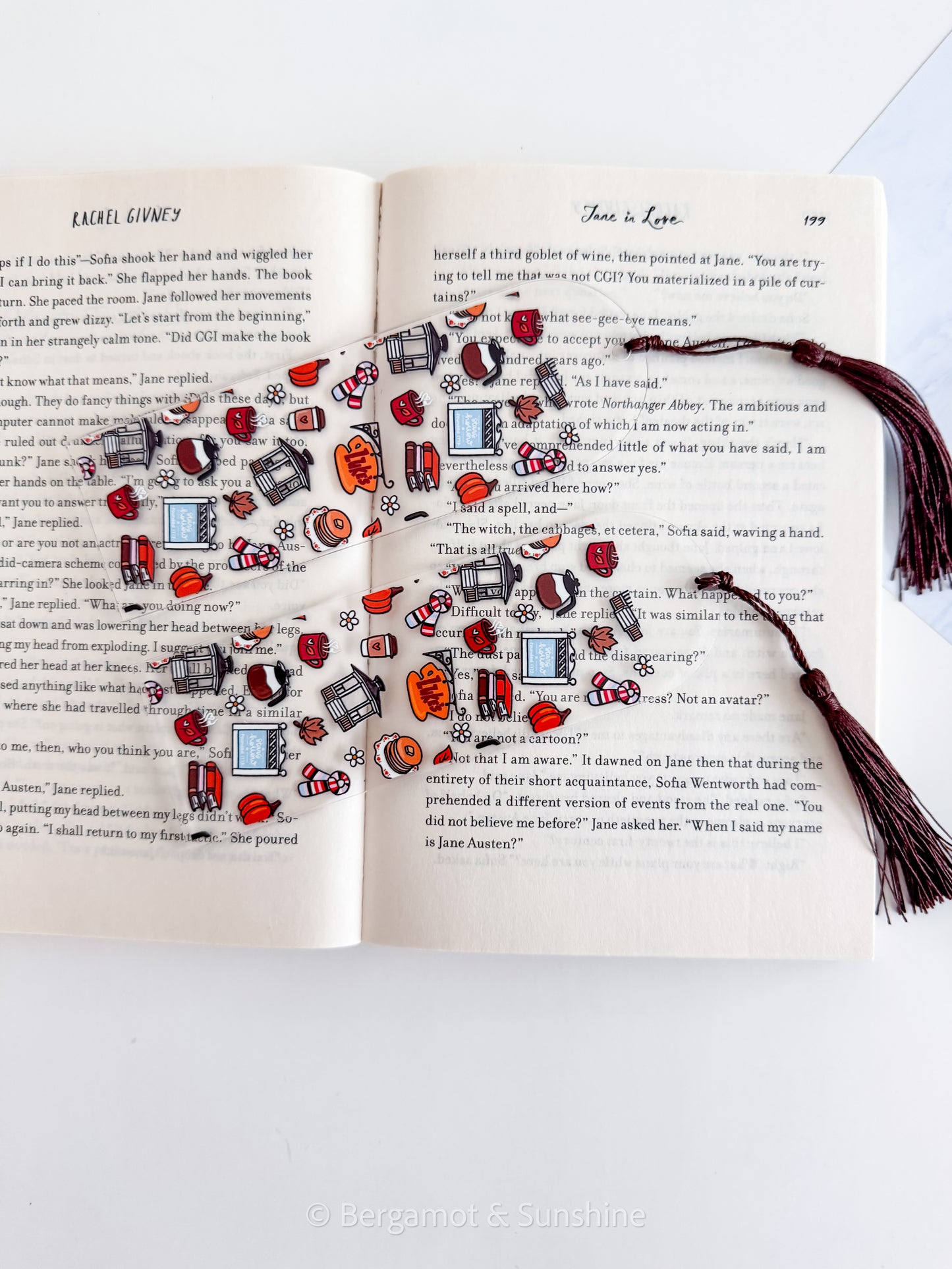G.G. Meet me at Luke's E Reader Case and/or Bookmark [Combined Listing]