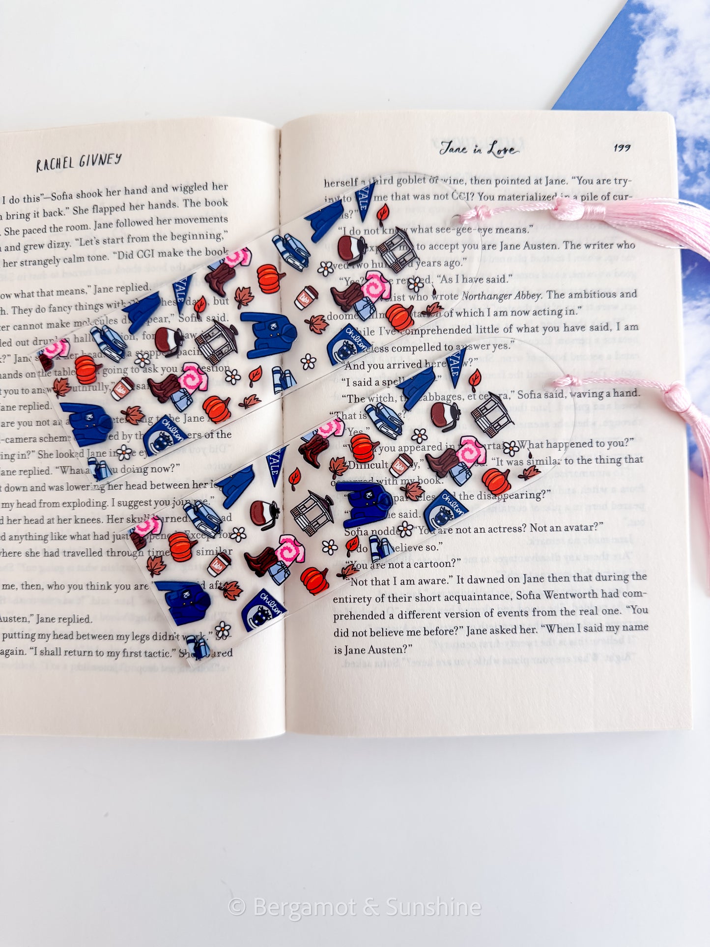 G.G. First Day at Chilton E Reader Case and/or Bookmark [Combined Listing]