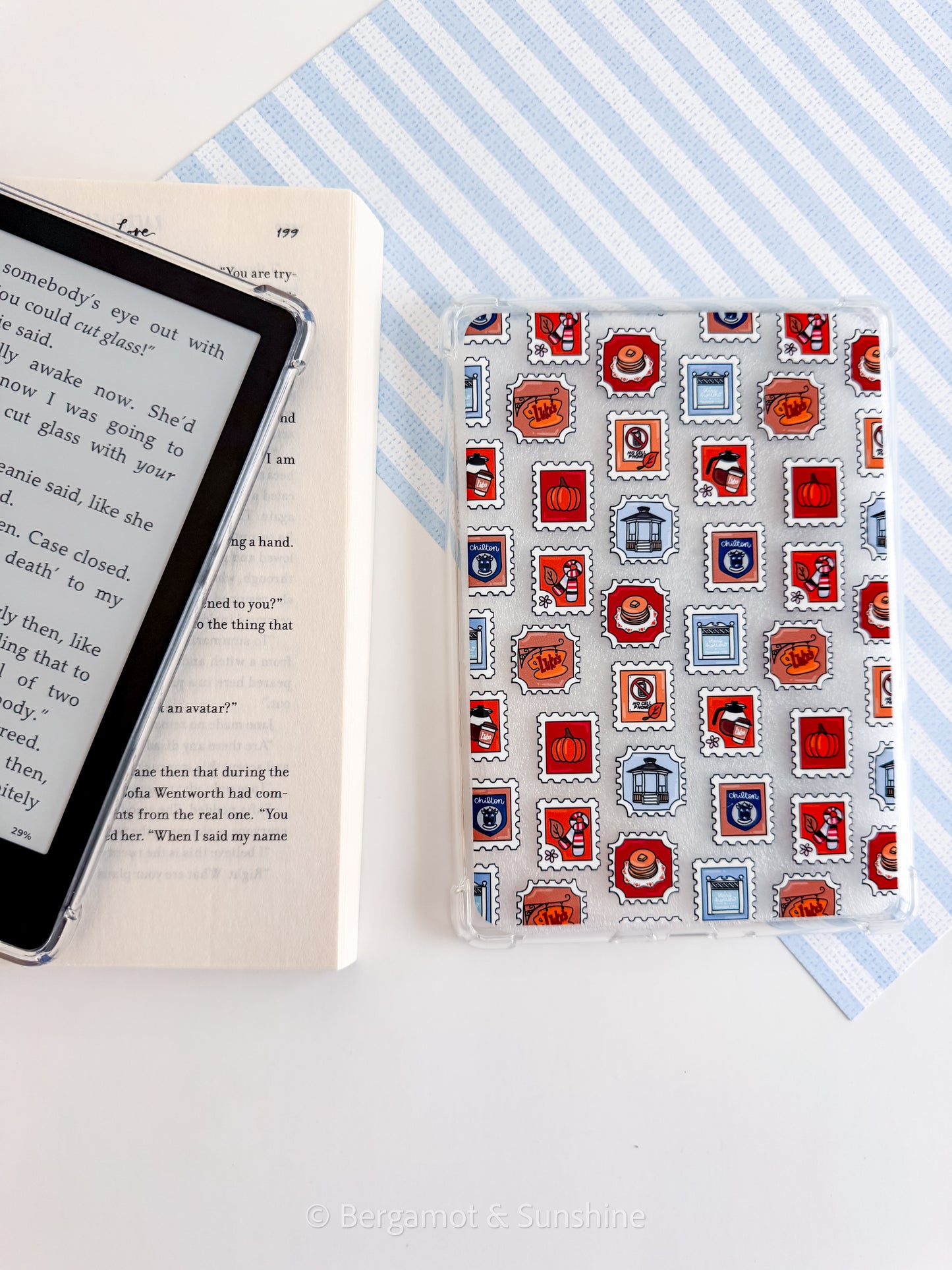G.G. Stamps Kindle Case