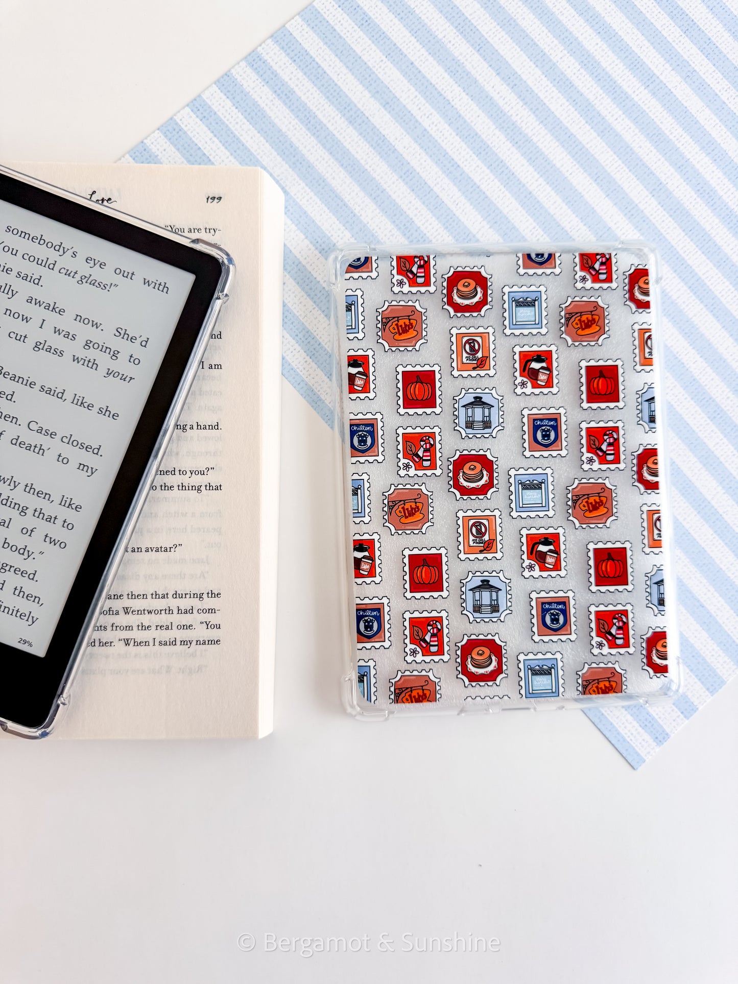 G.G. Stamps Kindle Case
