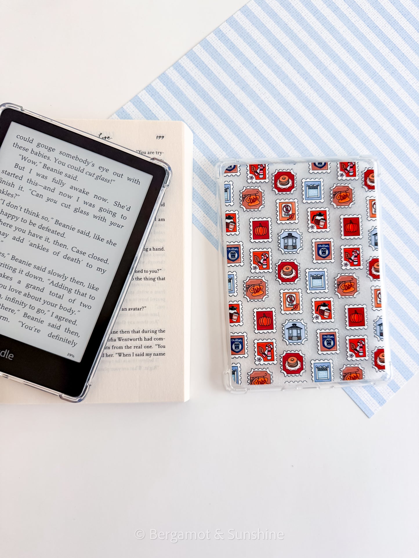 G.G. Stamps Kindle Case