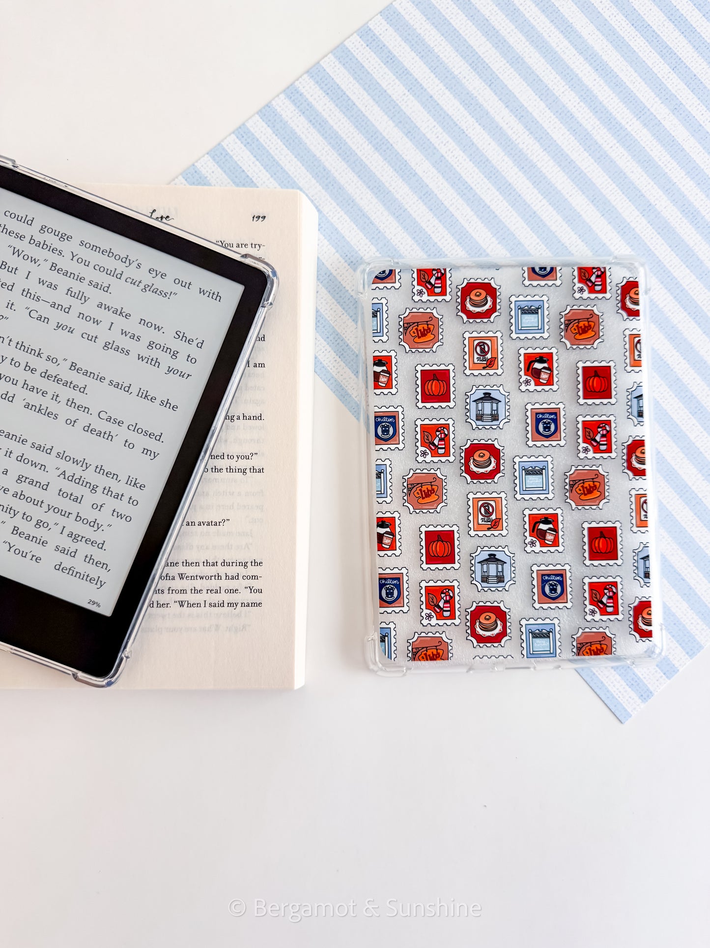 G.G. Stamps Kindle Case
