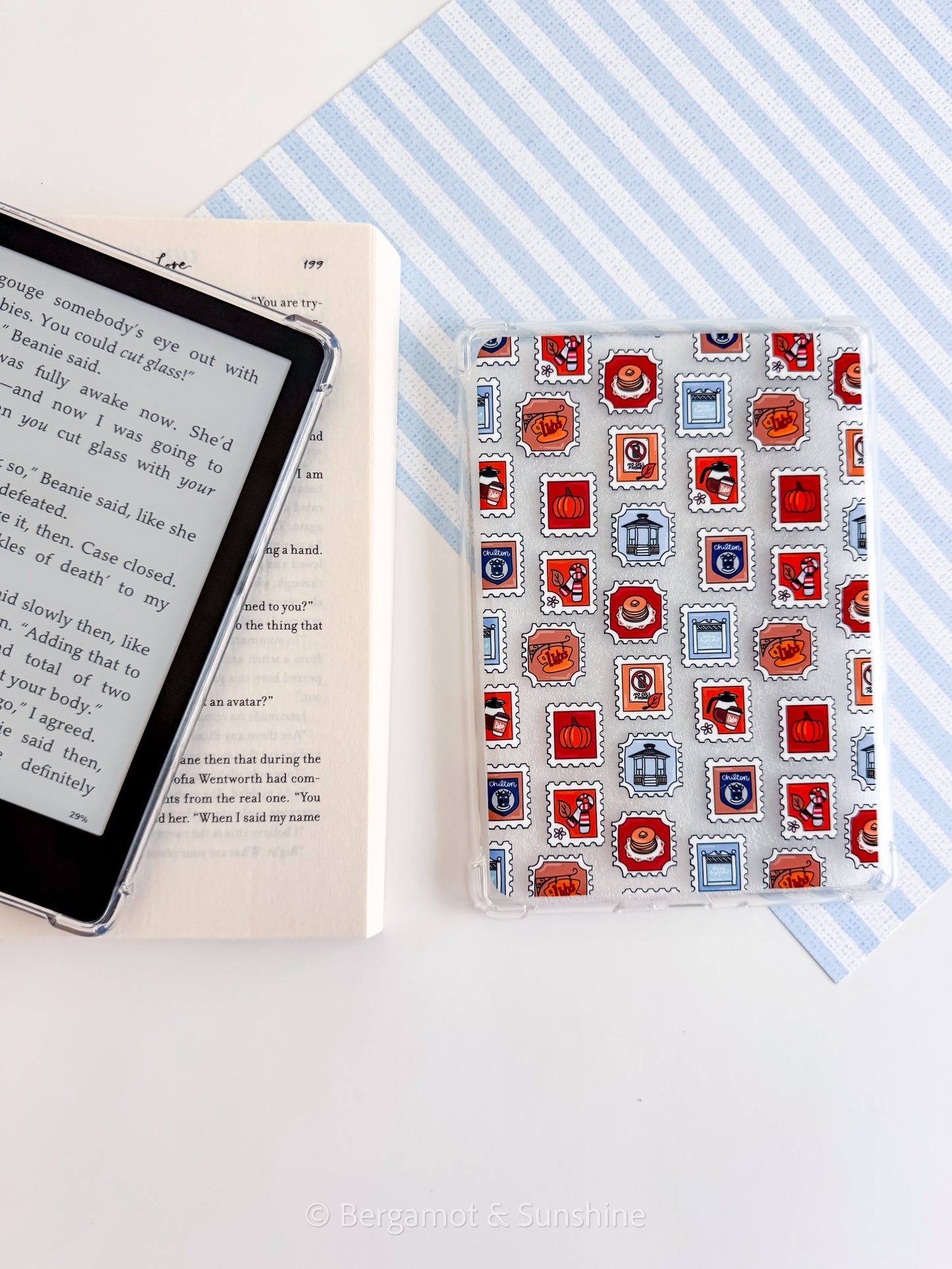 G.G. Stamps Kindle Case