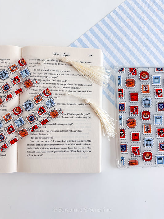G.G. Stamps Kindle Case and/or Bookmark [Combined Listing]