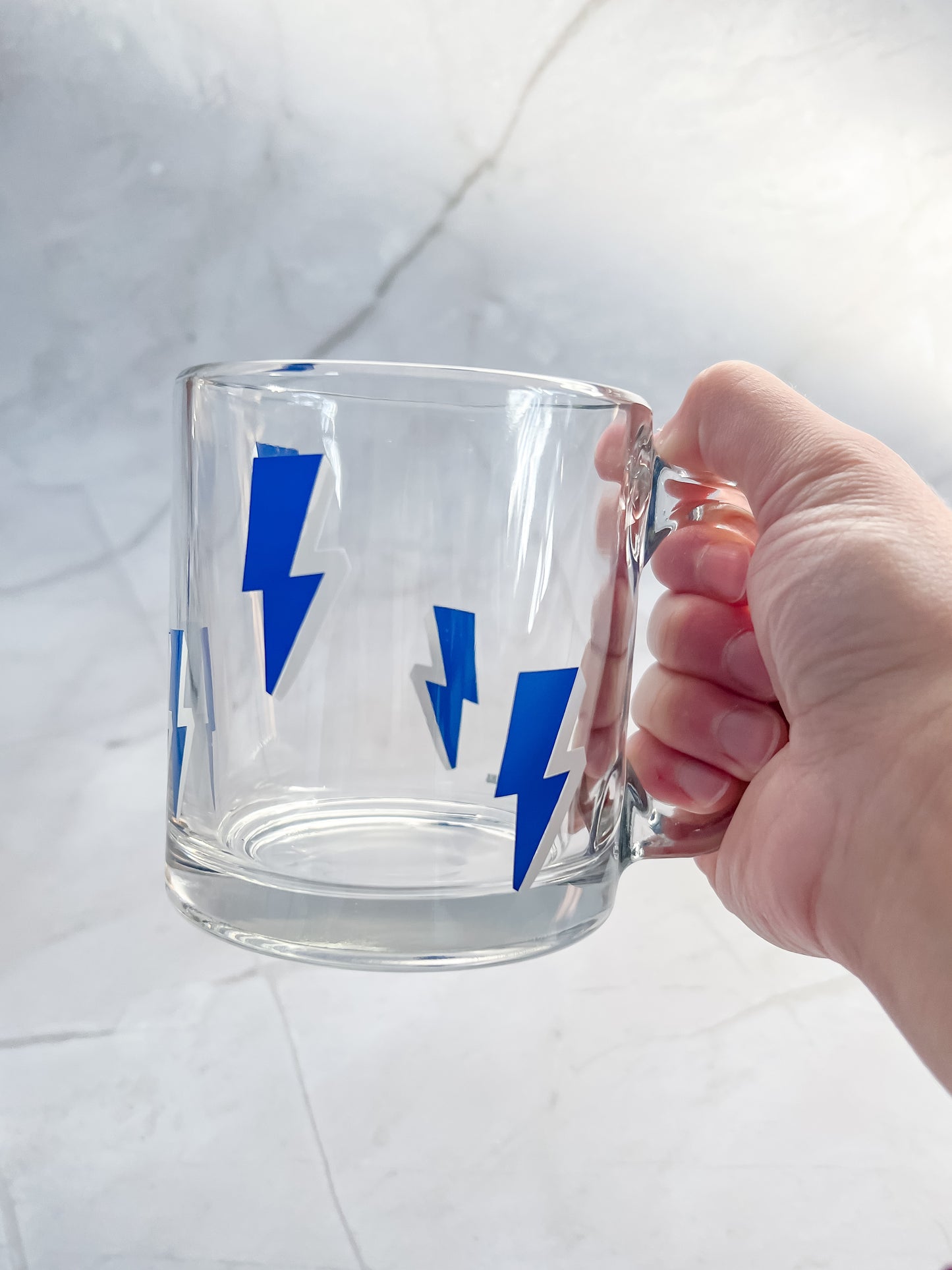 tampa bay lightning glass cup and coffee mug