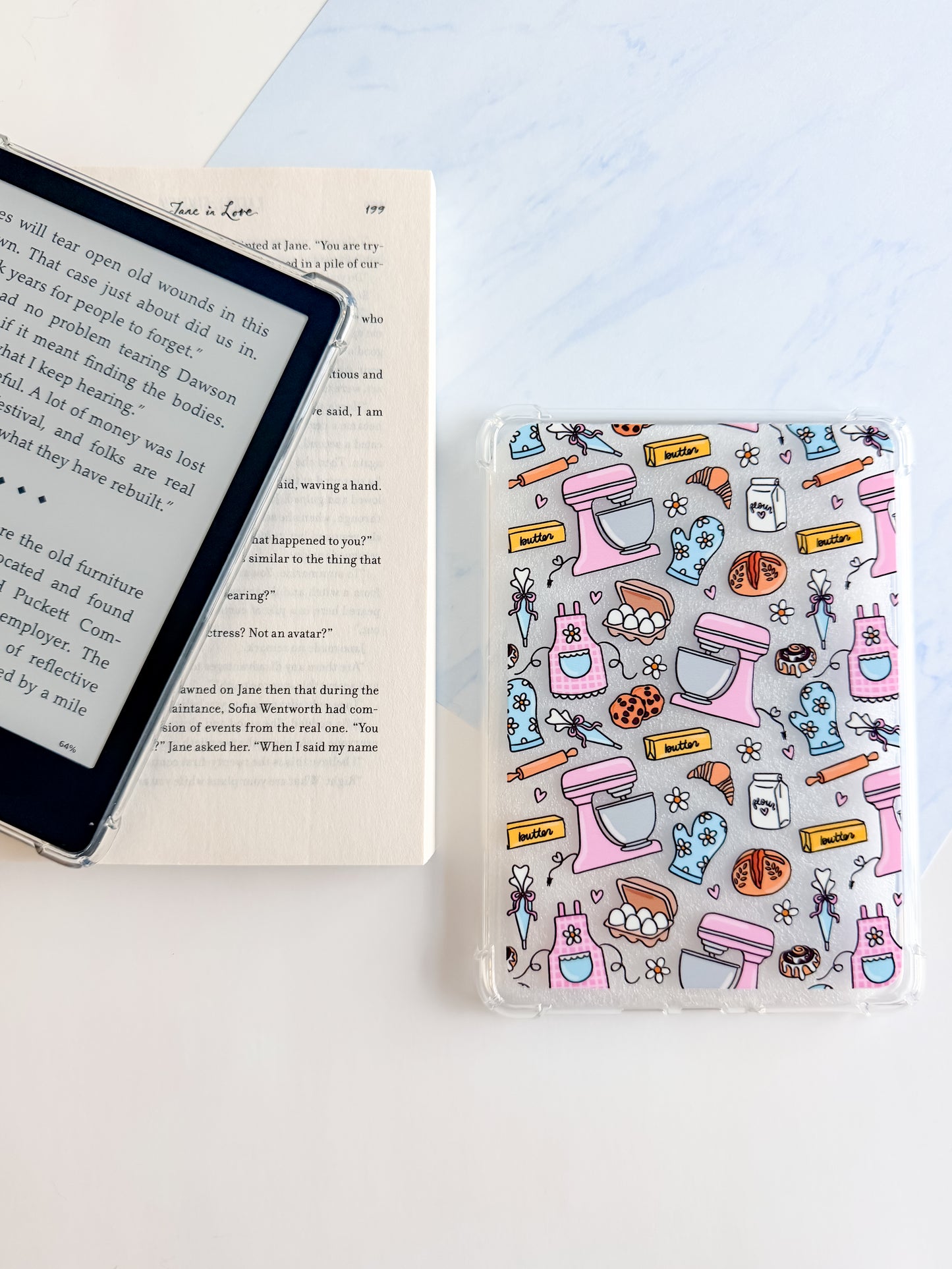 Rise and Read Kindle Case