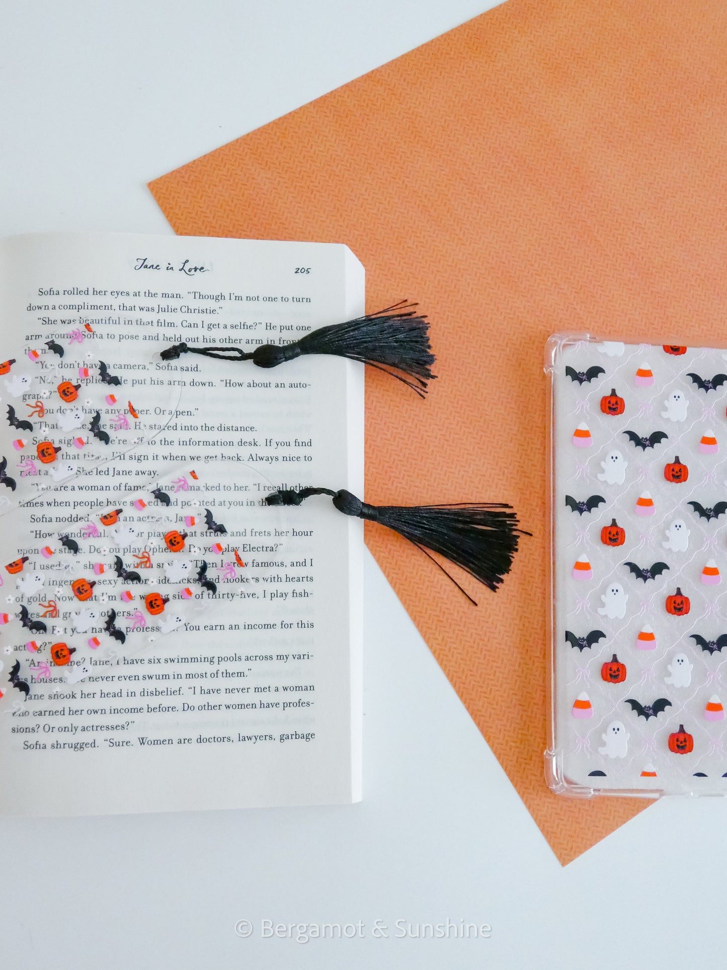 Girly Halloween Bookmark