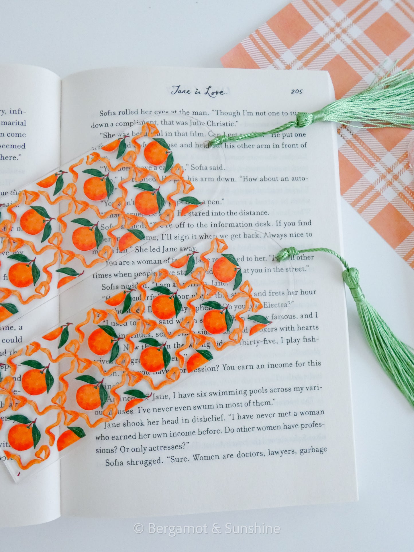 Dunedin Oranges Kindle Case and/or Bookmark [Combined Listing]