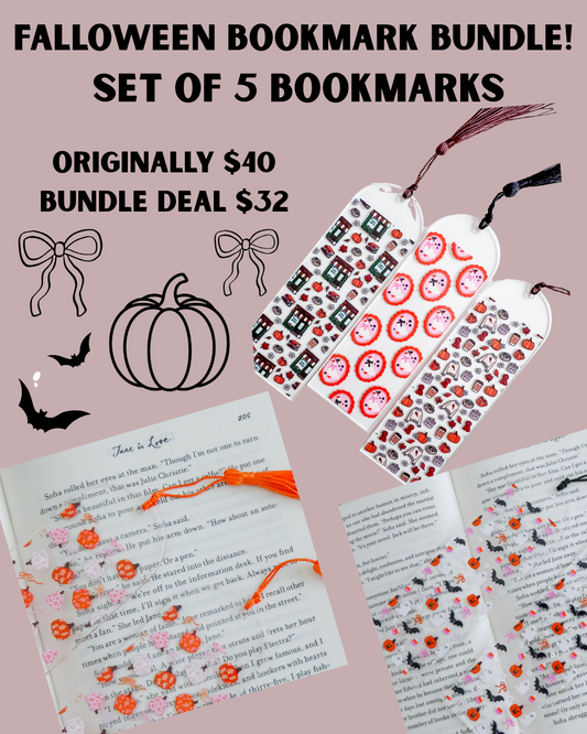 Falloween Bookmark Bundle