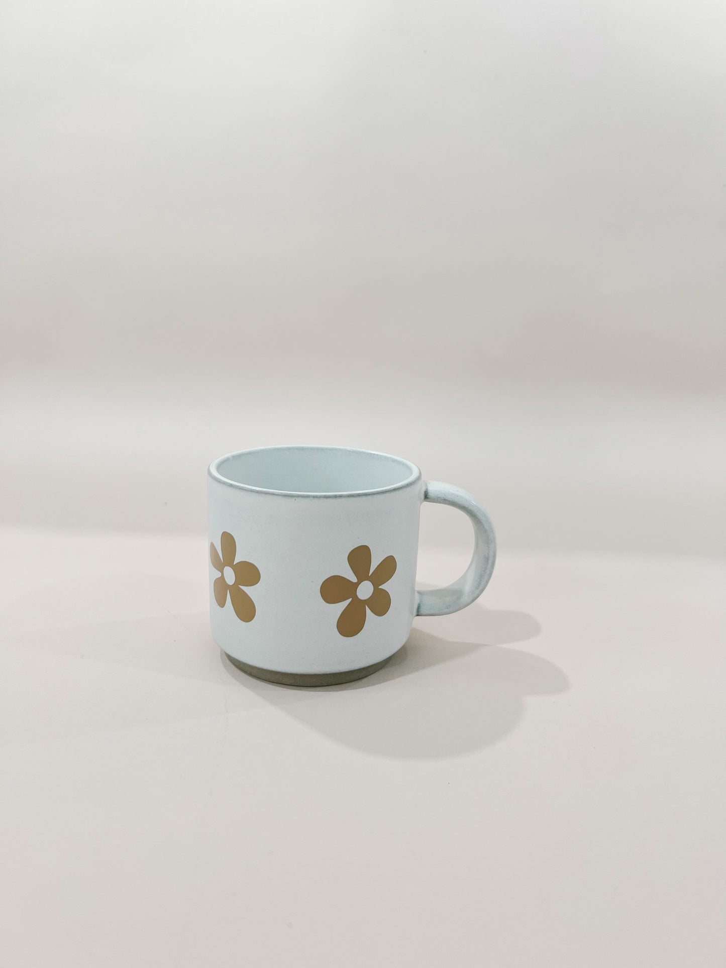 Boho Flower 8oz Stoneware Coffee Mug