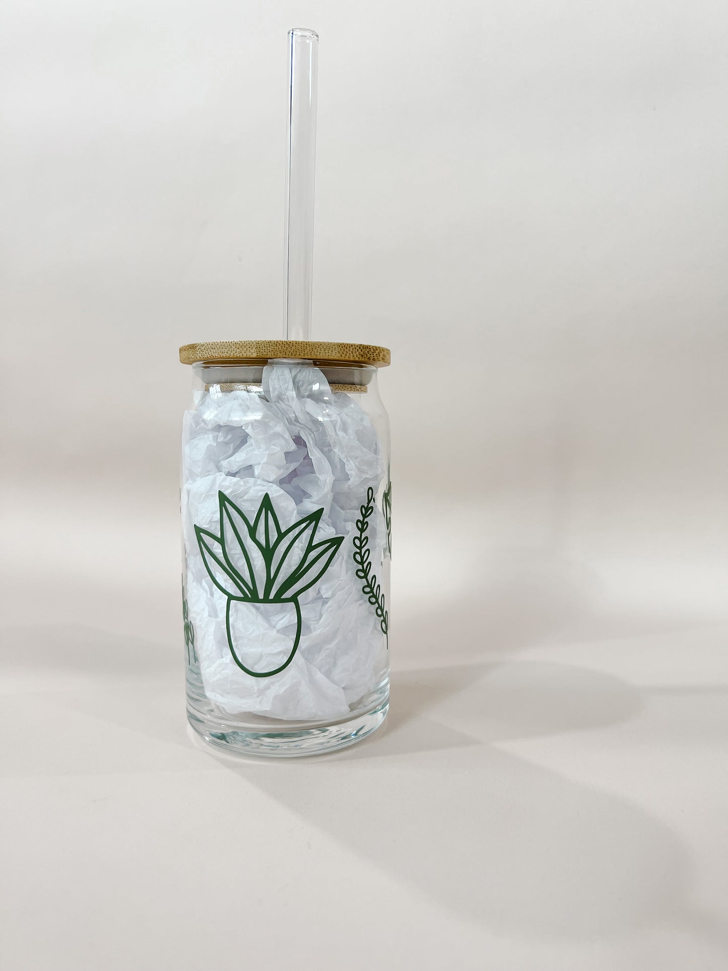 Plant Lover Beer Can Glass, Plant Glass Cup, Plant Coffee Glass, Boho –  SweetDDesignsUS